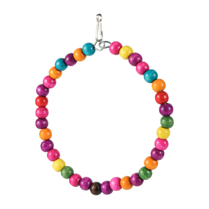 Parrot Cage Toy Set: Swings, Chews & Perches