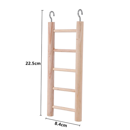 Parrot Cage Toy Set: Swings, Chews & Perches