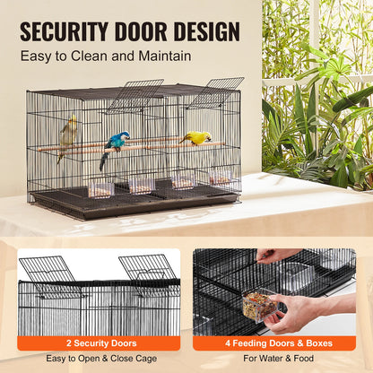 VEVOR 30" Stackable Flight Bird Cage