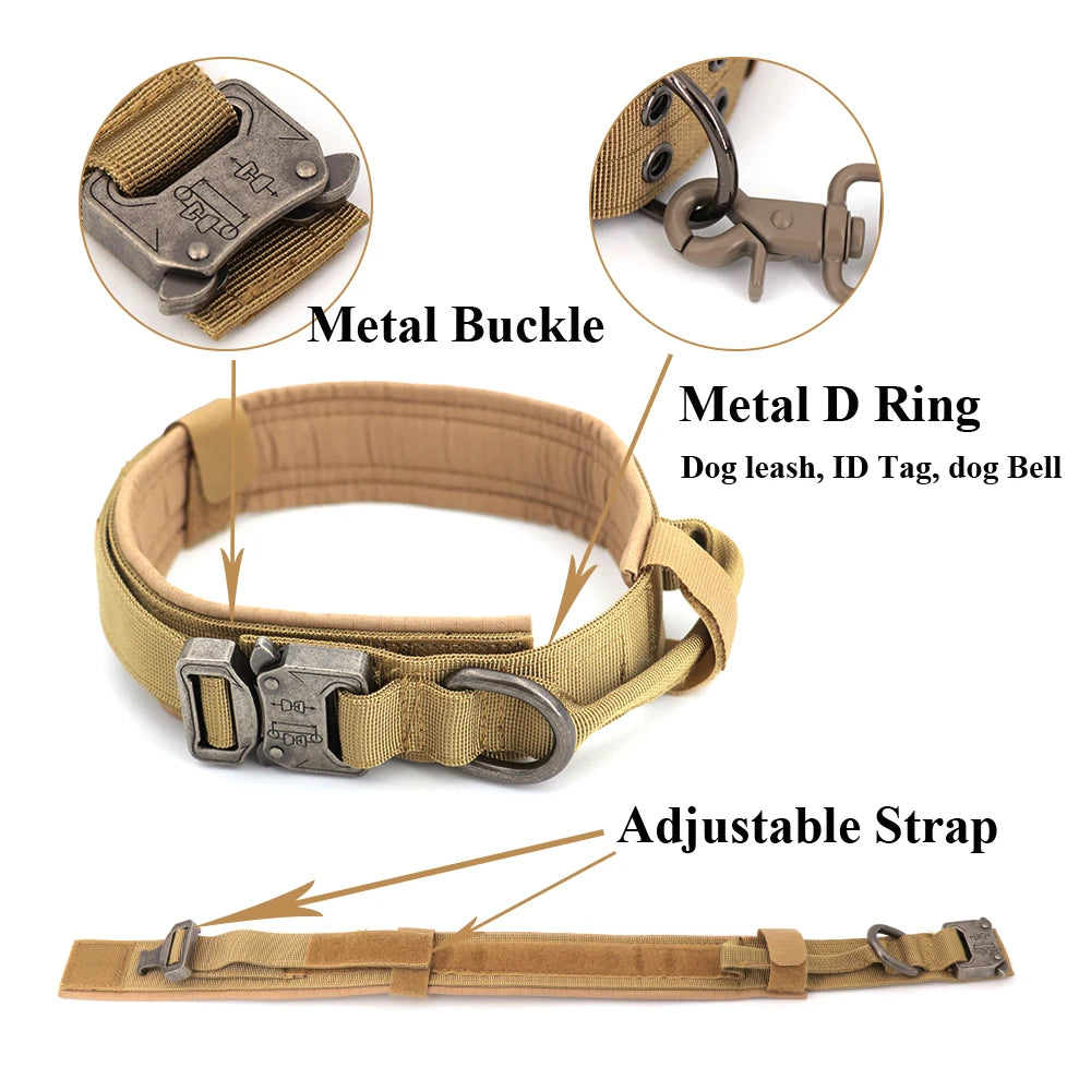 Collar, Harness and Leash Set for Dogs (various sets, many sizes)