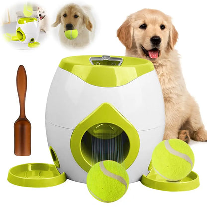 Dog Ball Thrower with Treat Dispenser