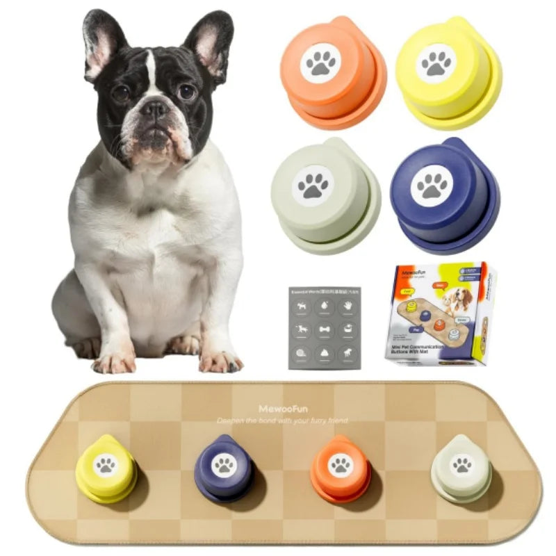 Rechargeable Dog/Cat Talking Buttons with Mat (Multi-Packs)