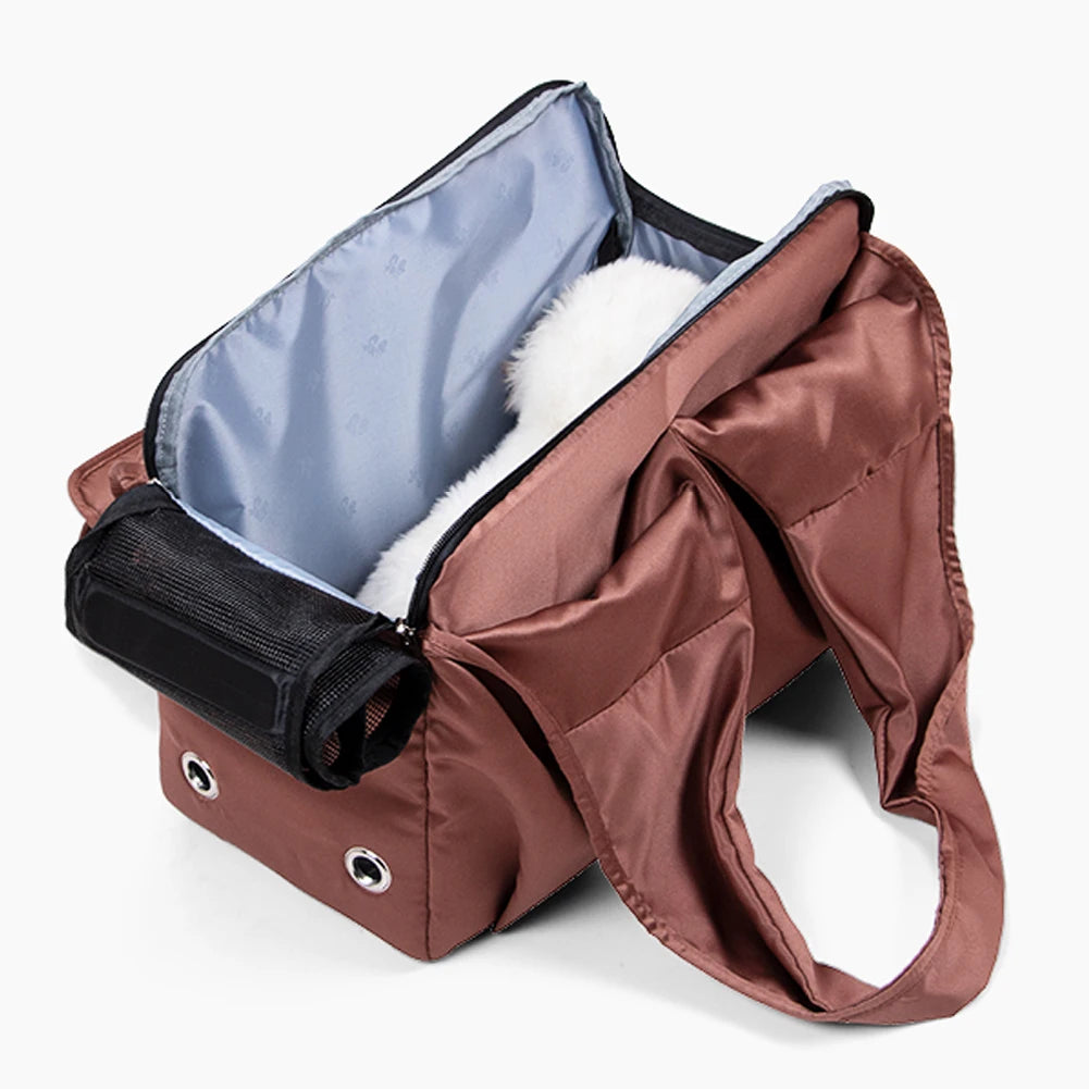 Pet Carrier Shoulder Bag for Cats/Small Dogs