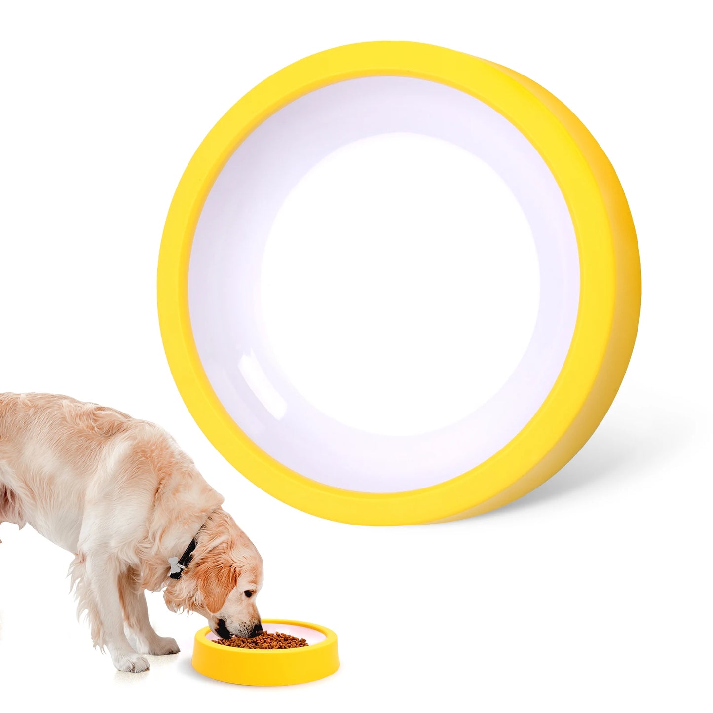 Non-Slip Anti-Gulping Dog Slow Feeder Bowl