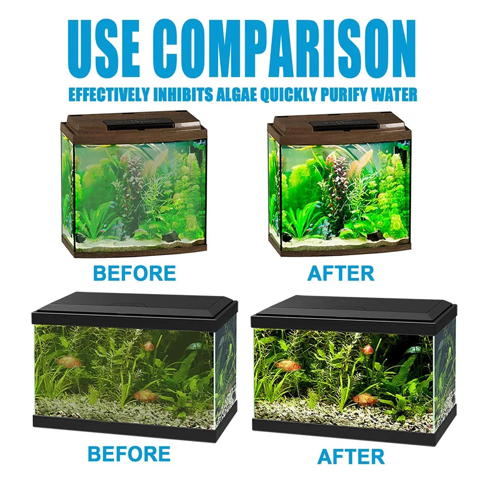 Fast-Acting Algae Control - Removes Green Algae in Fish Tanks