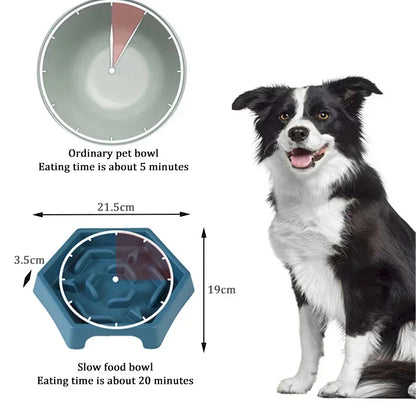 Small/Medium Dog & Cat Slow Feed Bowl
