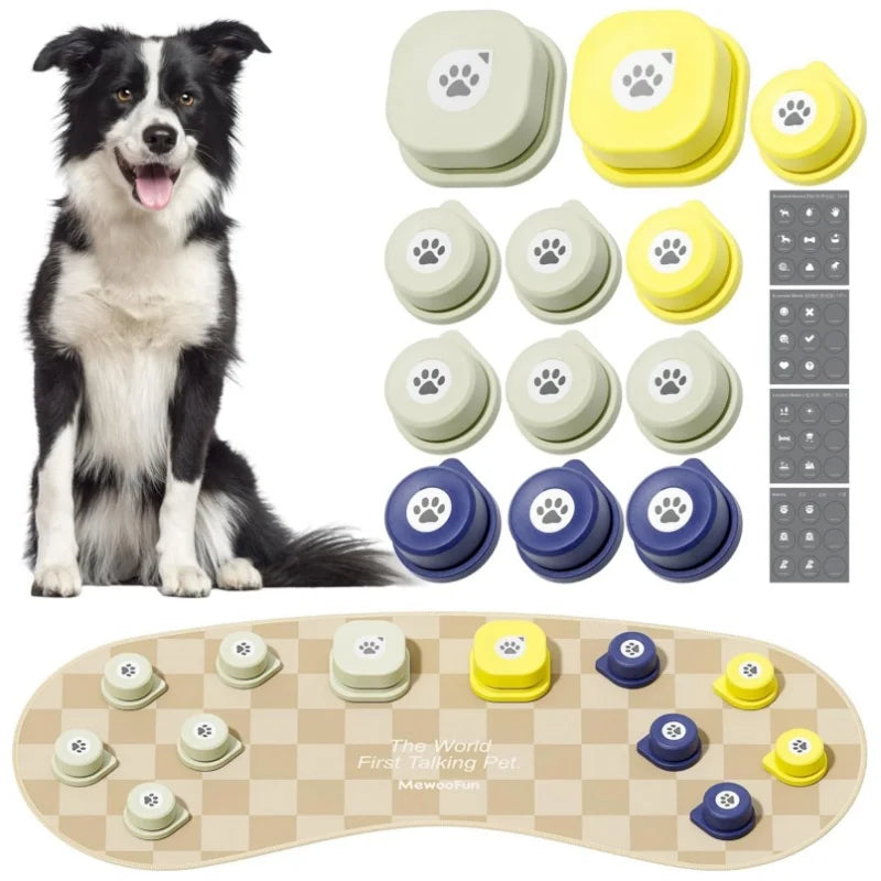 Rechargeable Dog/Cat Talking Buttons with Mat (Multi-Packs)