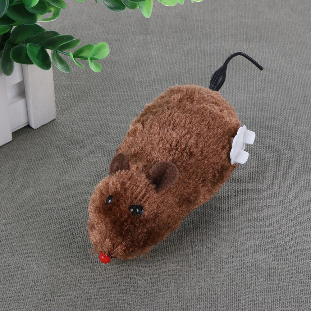 Clockwork Spring Mouse Cat Toy