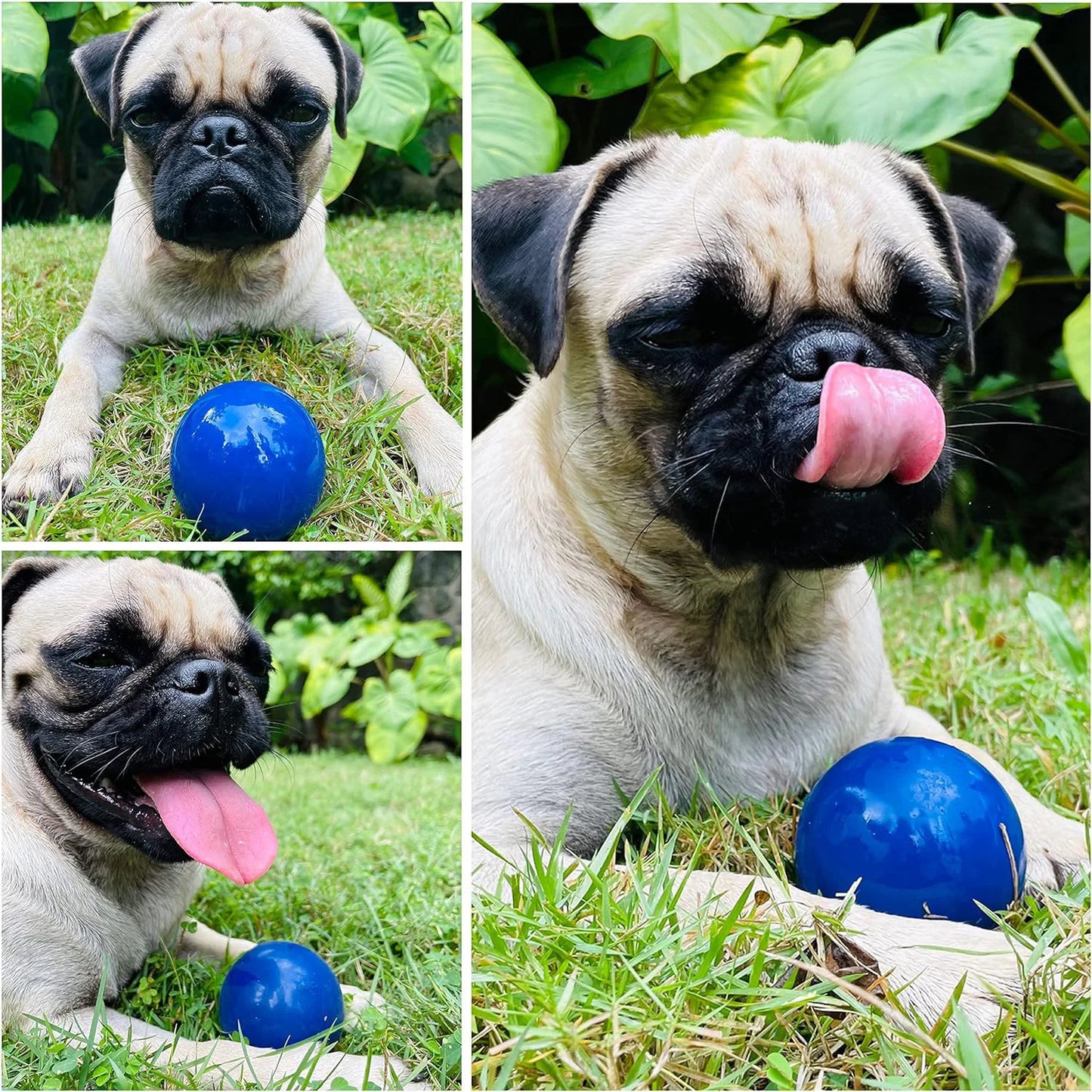 Super Chewer: Durable Rubber Fetch Ball