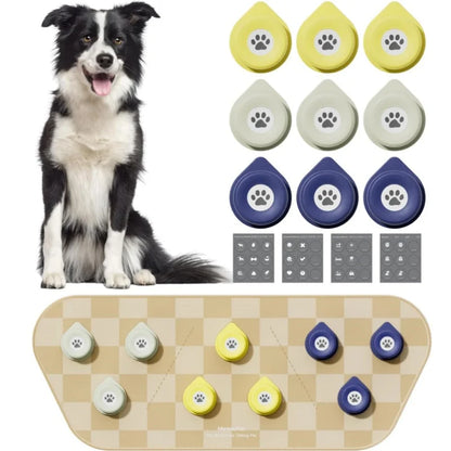 Rechargeable Dog/Cat Talking Buttons with Mat (Multi-Packs)