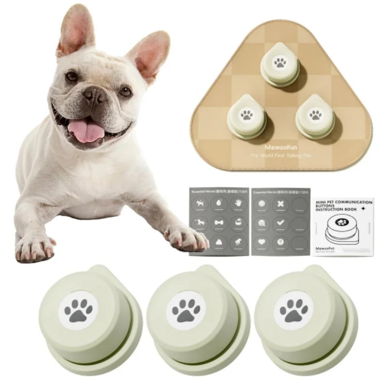 Rechargeable Dog/Cat Talking Buttons with Mat (Multi-Packs)