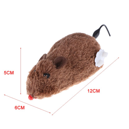 Clockwork Spring Mouse Cat Toy
