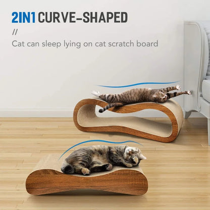 Cat Scratching Board, Large Size, 2 in 1