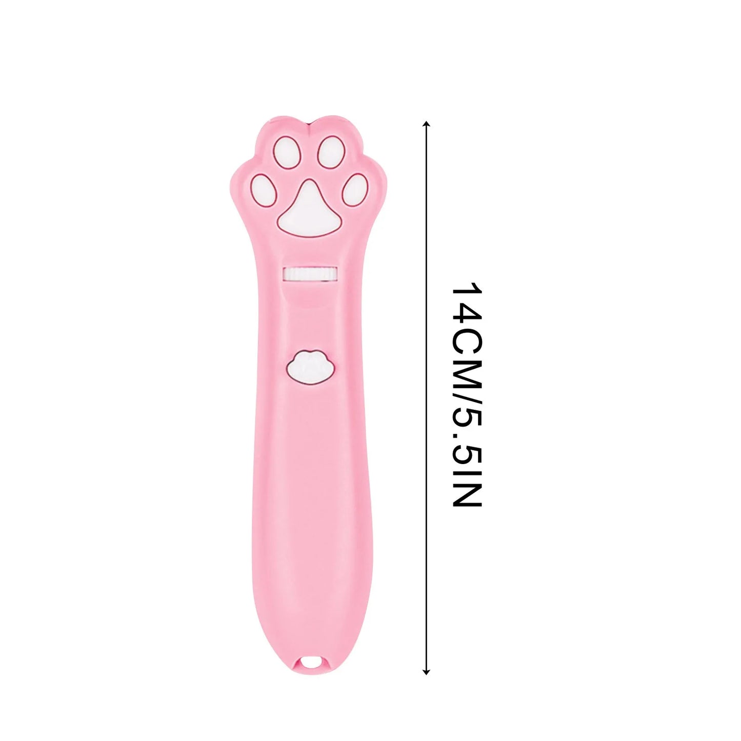 Laser Cat Teasing Stick 5 Modes + Red Dot LED Light Pointer for Pets