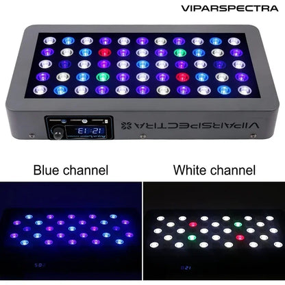 Dimmable Full Spectrum LED Aquarium Light with Remote & Timer