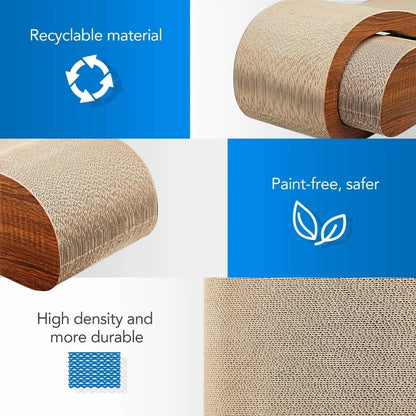 Cat Scratching Board, Large Size, 2 in 1