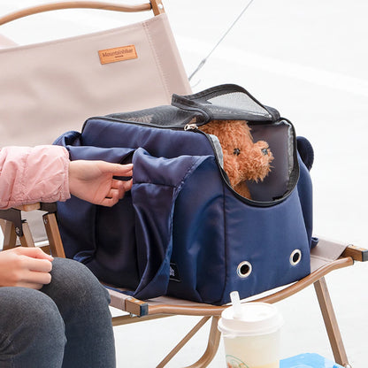 Pet Carrier Shoulder Bag for Cats/Small Dogs