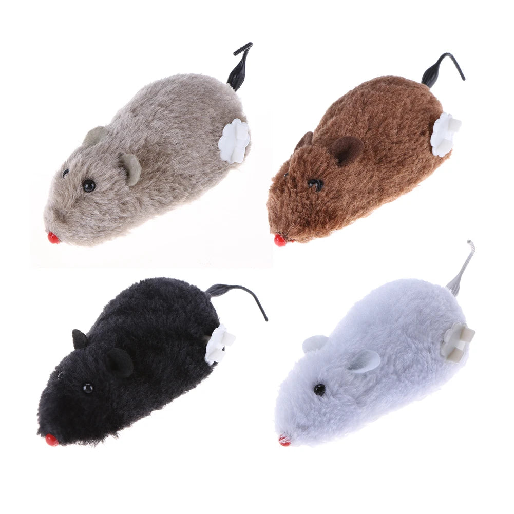 Clockwork Spring Mouse Cat Toy