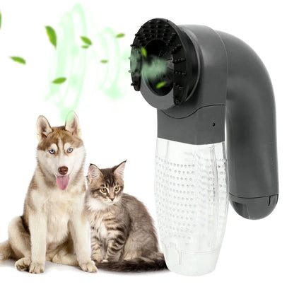 Cordless Portable Pet Grooming Vacuum for Long/Short-Haired Dogs and Cats