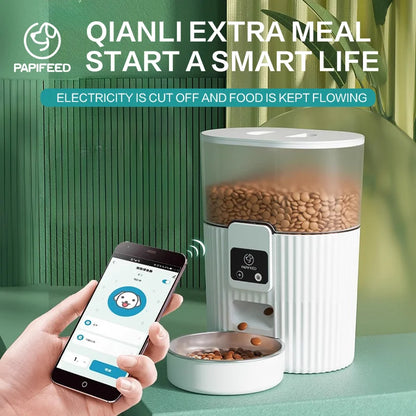 Automatic cat/dog food dispenser, Wi-Fi, Video (optional)