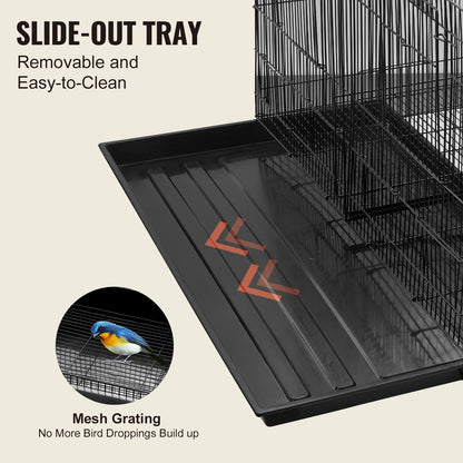 VEVOR 30" Stackable Flight Bird Cage
