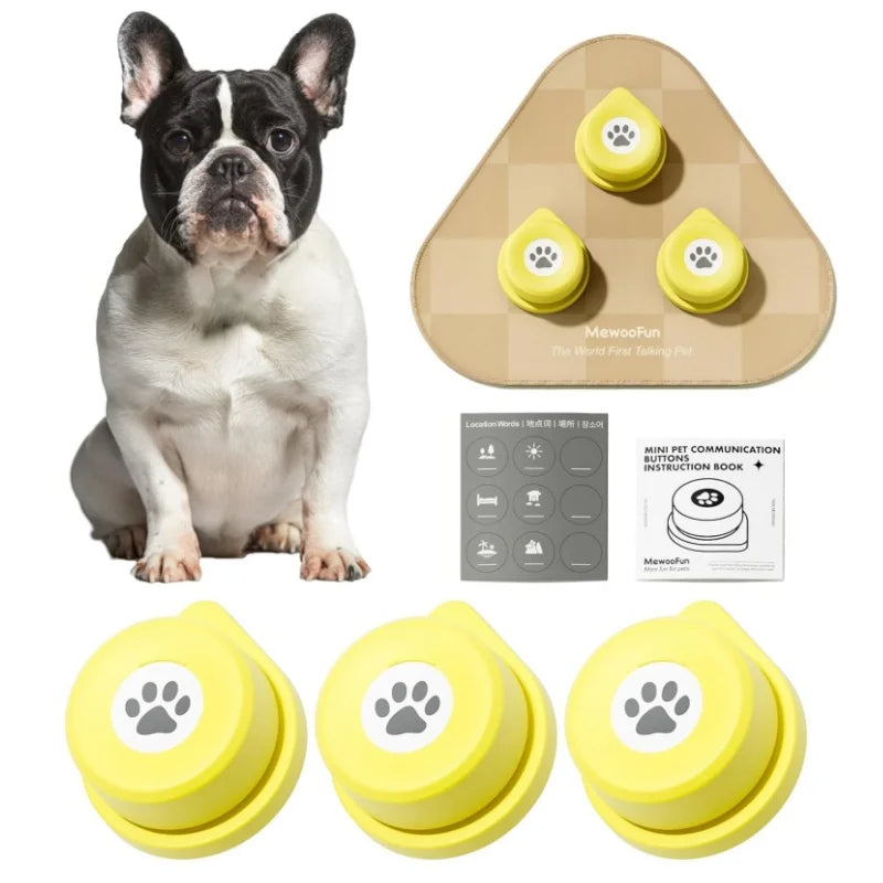 Rechargeable Dog/Cat Talking Buttons with Mat (Multi-Packs)