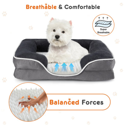 Orthopedic Dog Bed - Premium Comfort, Support & Easy Cleaning
