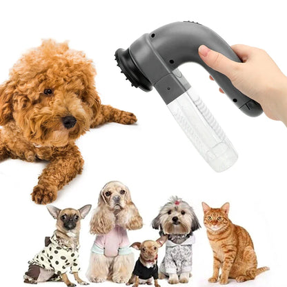 Cordless Portable Pet Grooming Vacuum for Long/Short-Haired Dogs and Cats