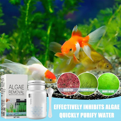 Fast-Acting Algae Control - Removes Green Algae in Fish Tanks