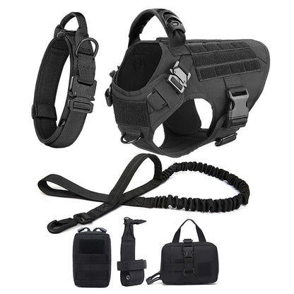 Collar, Harness and Leash Set for Dogs (various sets, many sizes)