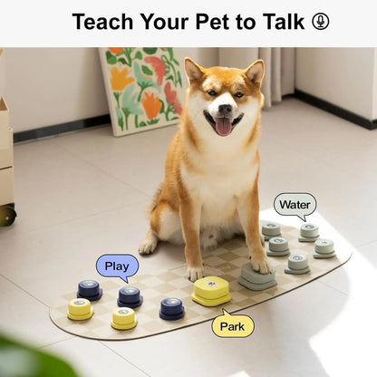 Rechargeable Dog/Cat Talking Buttons with Mat (Multi-Packs)