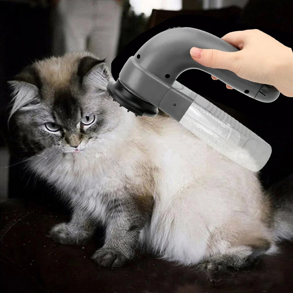 Cordless Portable Pet Grooming Vacuum for Long/Short-Haired Dogs and Cats