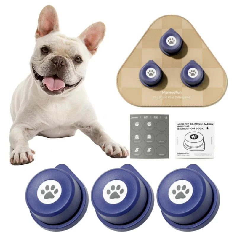 Rechargeable Dog/Cat Talking Buttons with Mat (Multi-Packs)