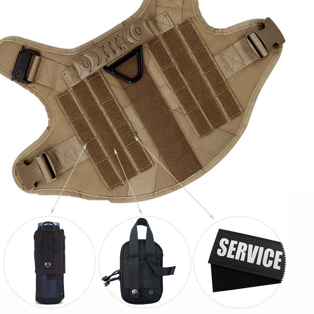 Collar, Harness and Leash Set for Dogs (various sets, many sizes)