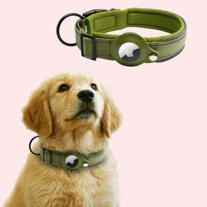 LED AirTag Dog Collar [IPX7 Waterproof]