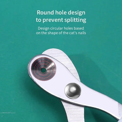 Stainless Steel Nail Trimmers for Cats/Small Dogs