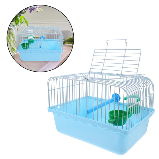 Portable Birdcage Travel Carrier for Small Birds