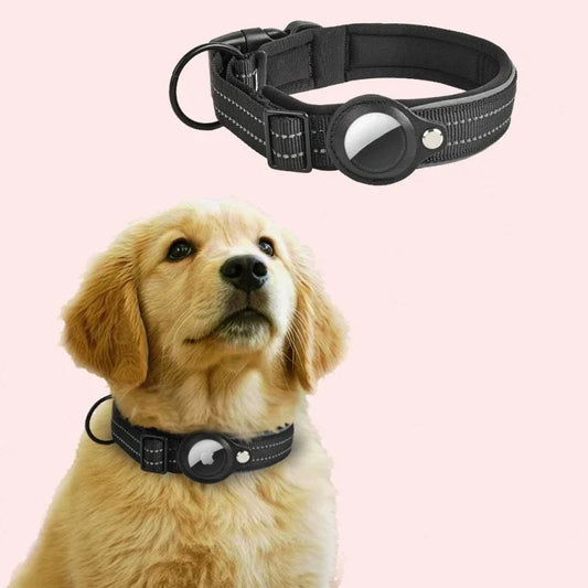 LED AirTag Dog Collar [IPX7 Waterproof]
