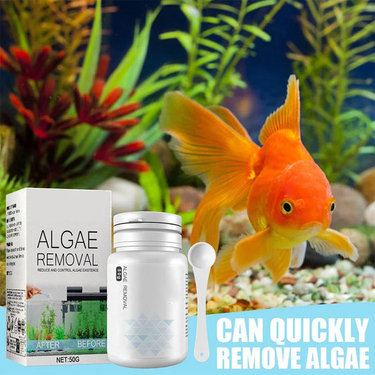 Fast-Acting Algae Control - Removes Green Algae in Fish Tanks