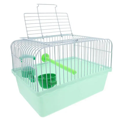 Portable Birdcage Travel Carrier for Small Birds